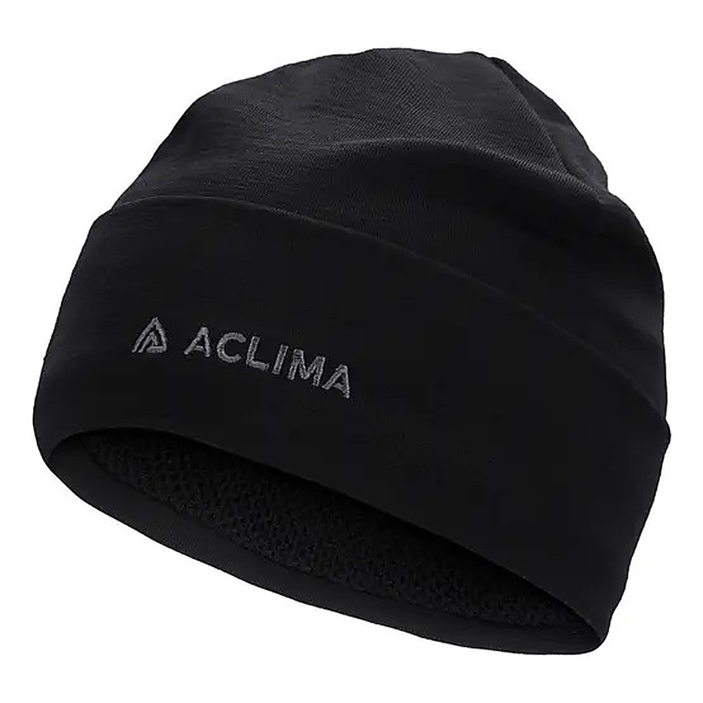 Aclima WoolNet Original Beanie Jet Black ryhmässä Vaatteet ja kengät / Lippalakit ja päähineet / Lakit & pipot @ Sportfiskeprylar.se (90-109929)
