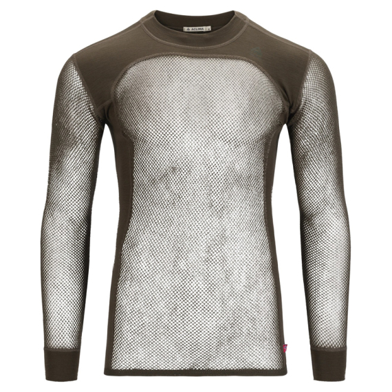 Aclima WoolNet Original Crewneck M\'s Tarmac ryhmässä Vaatteet ja kengät / Vaatetus / Alusosat & alusvaatteet / Aluspaidat @ Sportfiskeprylar.se (90-109994r)