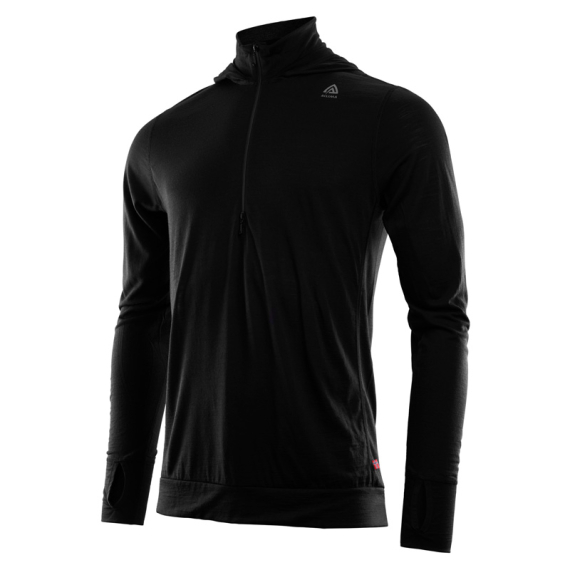 Aclima FleeceWool V2 Hoodie M\'s Tarmac ryhmässä Vaatteet ja kengät / Vaatetus / Villapaidat / Hupparit @ Sportfiskeprylar.se (90-111034r)