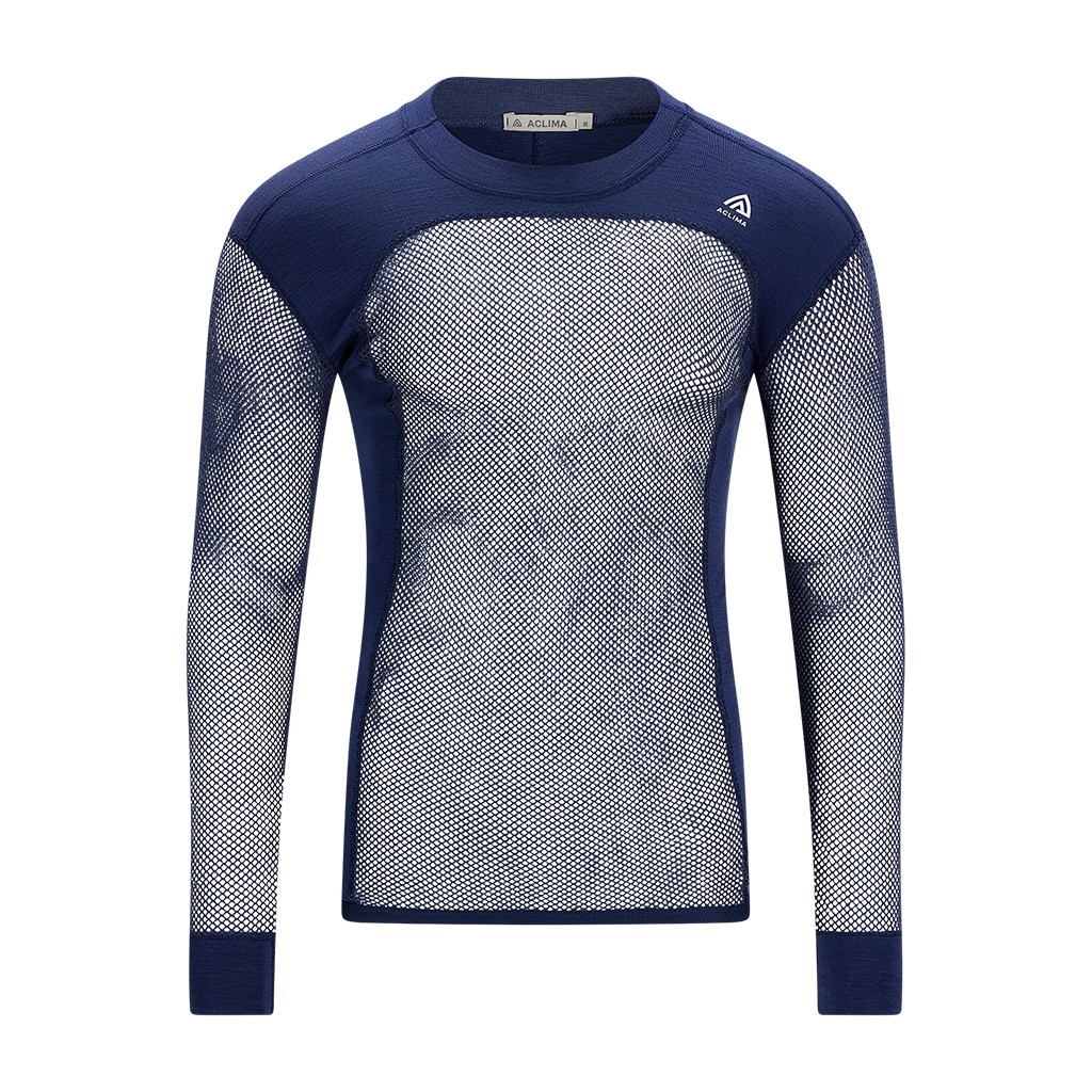 Aclima WoolNet Original Longs M\'s Navy Blazer ryhmässä Vaatteet ja kengät / Vaatetus / Alusosat & alusvaatteet / Alushousut @ Sportfiskeprylar.se (90-112511r)