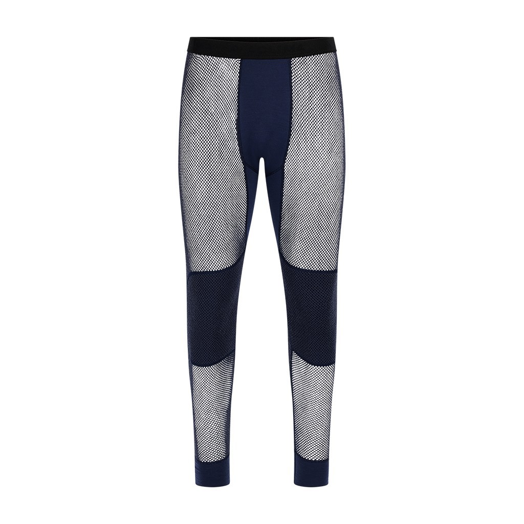 Aclima WoolNet Original Crewneck M\'s Navy Blazer ryhmässä Vaatteet ja kengät / Vaatetus / Alusosat & alusvaatteet / Aluspaidat @ Sportfiskeprylar.se (90-112631r)