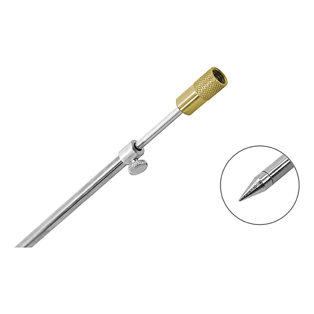 Delphin Steel Telescopic Bankstick ryhmässä Työkalut ja tarvikkeet / Vapatueet, & vapatelineet & vavan lepuuttajan varret / Vavan leputtajan varret @ Sportfiskeprylar.se (900032210r)