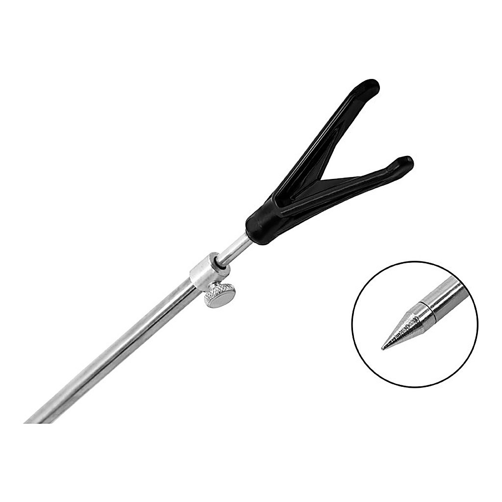 Delphin Steel Telescopic Front Bankstick ryhmässä Työkalut ja tarvikkeet / Vapatueet, & vapatelineet & vavan lepuuttajan varret / Vavan leputtajan varret @ Sportfiskeprylar.se (900032240r)
