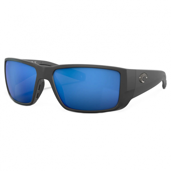 Costa Blackfin Pro Matte Black - Blue Mirror 580G ryhmässä Vaatteet ja kengät / Silmälasit / Polaroidut aurinkolasit @ Sportfiskeprylar.se (90780160)