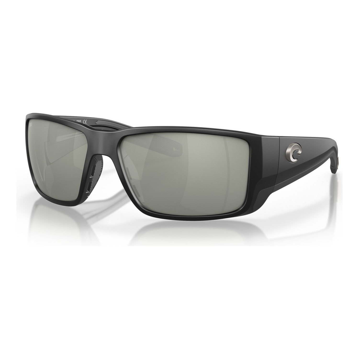 Costa Blackfin Pro-11 Matte Black-Gray Silver Mirror 580G ryhmässä Vaatteet ja kengät / Silmälasit / Polarisoidut aurinkolasit @ Sportfiskeprylar.se (90780460)