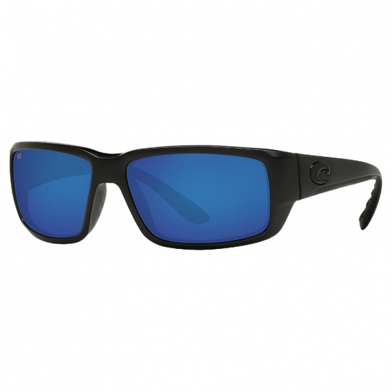 Costa Fantail Pro Matte Black - Blue Mirror 580G ryhmässä Vaatteet ja kengät / Silmälasit / Polaroidut aurinkolasit @ Sportfiskeprylar.se (90790160)