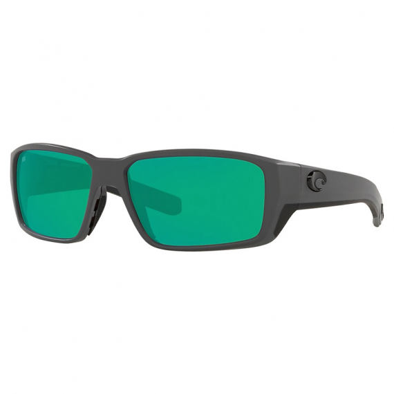 Costa Fantail Pro Matte Gray - Green Mirror 580G ryhmässä Vaatteet ja kengät / Silmälasit / Polaroidut aurinkolasit @ Sportfiskeprylar.se (90791060)