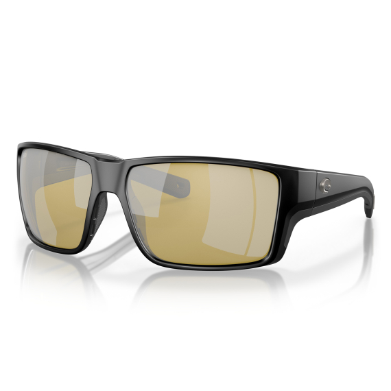 Costa Reefton Pro Matte Black Sunrise Silver Mir 580G ryhmässä Vaatteet ja kengät / Silmälasit / Polarisoidut aurinkolasit @ Sportfiskeprylar.se (90800663)