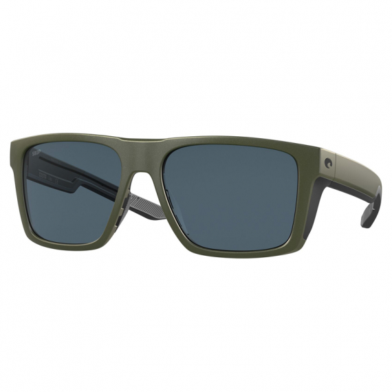 Costa Lido Moss Metallic Gray 580P ryhmässä Vaatteet ja kengät / Silmälasit / Polarisoidut aurinkolasit @ Sportfiskeprylar.se (91041257)