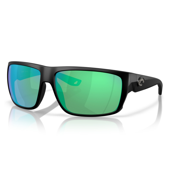 Costa Fly Line Matte Black Green Mirror 580G ryhmässä Vaatteet ja kengät / Silmälasit / Polarisoidut aurinkolasit @ Sportfiskeprylar.se (91290364)