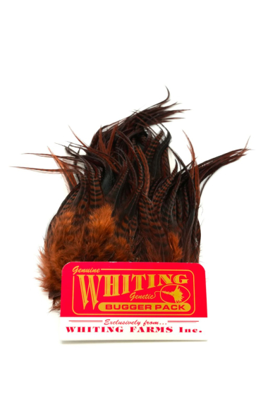 Whiting Bugger Pack Barred ryhmässä Koukut & Tarvikkeet / Perhonsidonta / Perhonsidontamateriaalit / Höyhenet & Sulat / Muut höyhenet @ Sportfiskeprylar.se (91871005r)