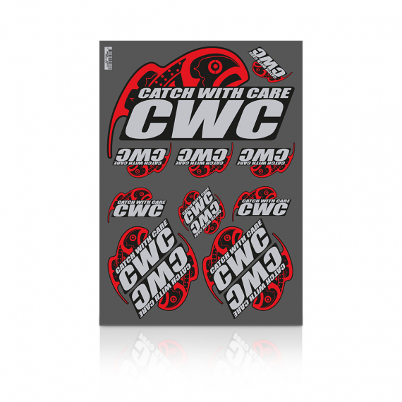 CWC Sticker Kit 2 - Catch with Care ryhmässä Muut / Liimamerkit & dekaalit @ Sportfiskeprylar.se (93-CWC-KIT2)