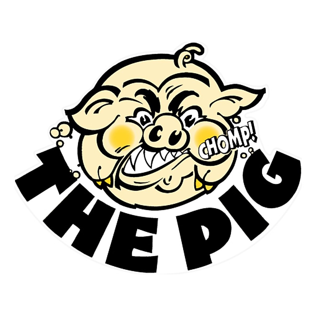 PIG Sticker Small 15cm x 12cm ryhmässä Muut / Liimamerkit & dekaalit @ Sportfiskeprylar.se (93-PIG-SMALL)