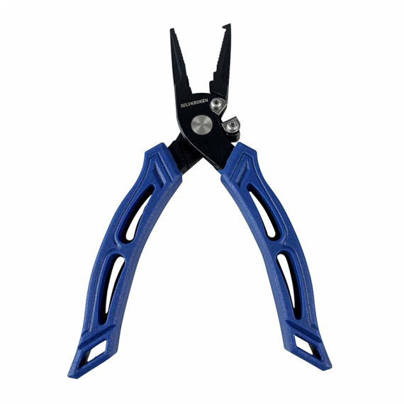 Sølvkroken Foceps w/ splinring opener ryhmässä Työkalut ja tarvikkeet / Pihdit & sakset / Uistinrengaspihdit @ Sportfiskeprylar.se (932001SK)