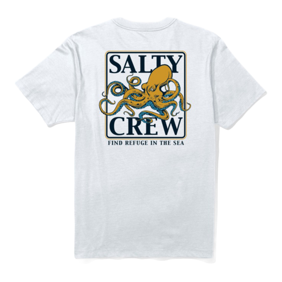 Salty Crew Ink Slinger S/S Tee White ryhmässä Vaatteet ja kengät / Vaatetus / T-paidat @ Sportfiskeprylar.se (9334966199944r)