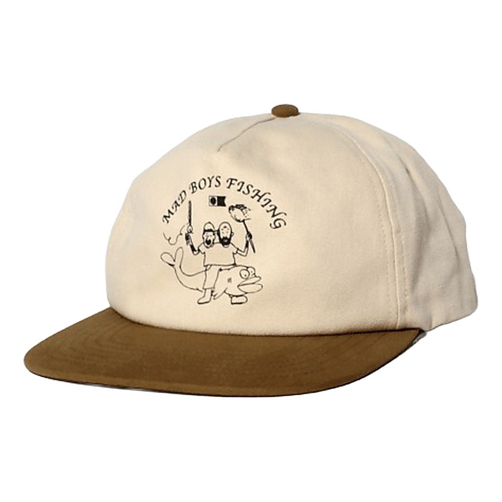 Salty Crew X Mad Boys 5 Panel Cap Moonbeam ryhmässä @ Sportfiskeprylar.se (9334966206802)
