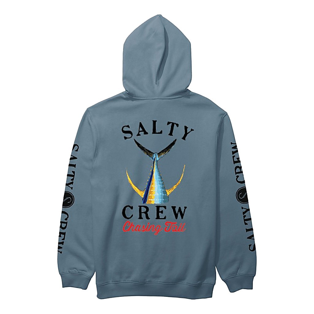 Salty Crew Tailed Fleece Slate ryhmässä Vaatteet ja kengät / Vaatetus / Villapaidat / Hupparit @ Sportfiskeprylar.se (9334966209261r)
