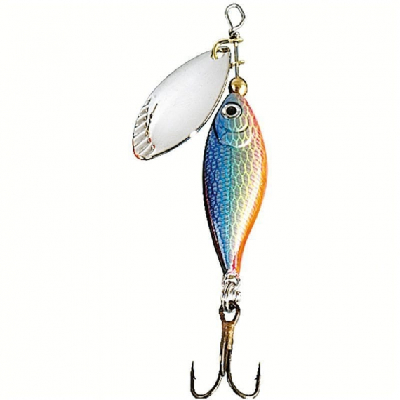 Fladen Loket 12g - Blue/Green/Red ryhmässä Vieheet / Spinnerit / Inlinespinnare @ Sportfiskeprylar.se (961-231)