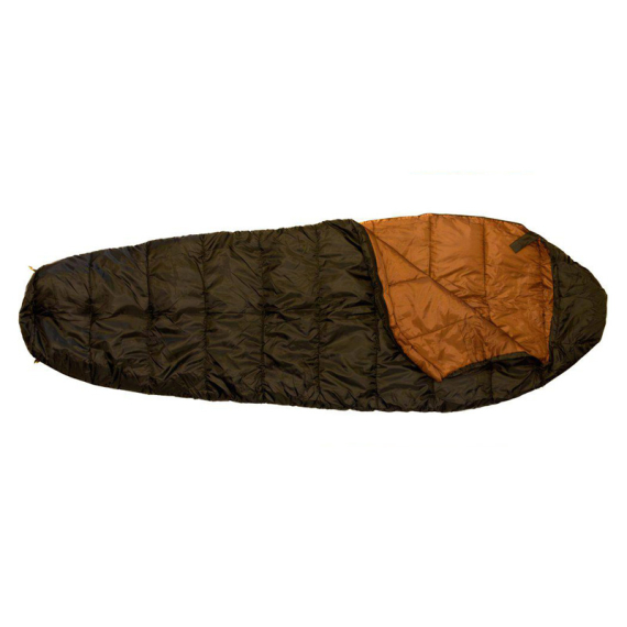 Fladen Sleeping Bag Allround Black/Brown ryhmässä Retkeily / ulkoilu / Makuupussit & tyynyt / Makuupussit @ Sportfiskeprylar.se (97-341)
