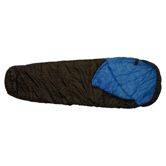 Fladen Sleeping Bag Deluxe Black/Blue ryhmässä Retkeily / ulkoilu / Makuupussit & tyynyt / Makuupussit @ Sportfiskeprylar.se (97-342)