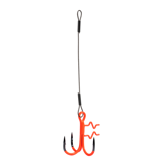 BKK Assist Spear UVO Stinger HD 7x7 Wire (Pike) ryhmässä Koukut & Tarvikkeet / Stingers & Stinger lisätarvikkeet / Stingerit @ Sportfiskeprylar.se (A-EU-1657r)