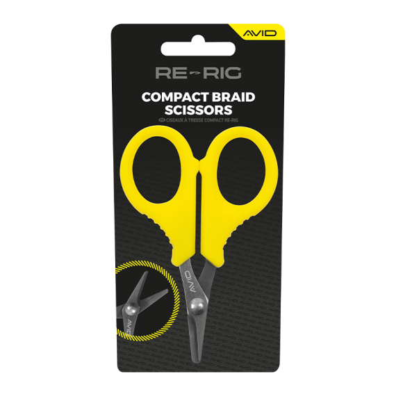 Avid Re-Rig Compact Braid Scissors ryhmässä Työkalut ja tarvikkeet / Pihdit & sakset @ Sportfiskeprylar.se (A0590021)