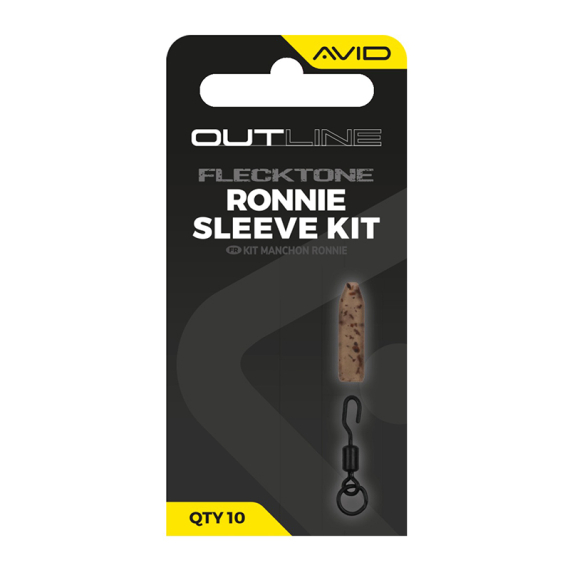 Avid Outline FleckTone Ronnie Sleeve Kit ryhmässä Koukut & Tarvikkeet / Rigit lisävarusteet / Muut rigitarvikkeet @ Sportfiskeprylar.se (A0640106)