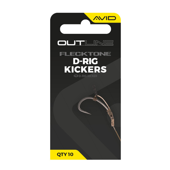 Avid Outline FleckTone D-Rig Kicker ryhmässä Koukut & Tarvikkeet / Rigit lisävarusteet / Kutistesukat & vapasukat @ Sportfiskeprylar.se (A0640107r)