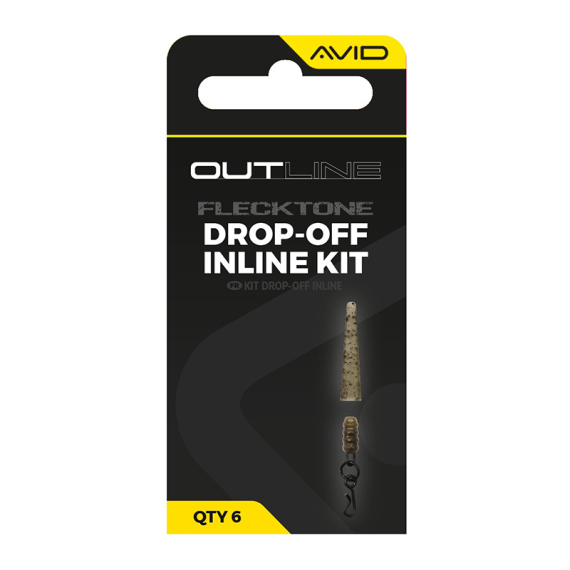 Avid Outline FleckTone Drop-Off Inline Kit ryhmässä Koukut & Tarvikkeet / Rigit lisävarusteet / Muut rigitarvikkeet @ Sportfiskeprylar.se (A0640121)