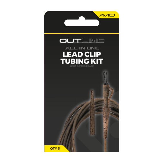 Avid Outline Lead Clip Tubing Kit ryhmässä Koukut & Tarvikkeet / Rigit lisävarusteet / Muut rigitarvikkeet @ Sportfiskeprylar.se (A0640124)