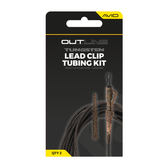 Avid Outline Lead Clip Tungsten Tubing Kit ryhmässä Koukut & Tarvikkeet / Rigit lisävarusteet / Muut rigitarvikkeet @ Sportfiskeprylar.se (A0640125)