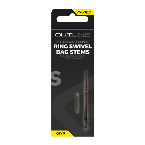 Avid Outline FleckTone Bag Stem Ring Swivel ryhmässä Koukut & Tarvikkeet / Rigit lisävarusteet / Muut rigitarvikkeet @ Sportfiskeprylar.se (A0640126r)