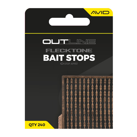 Avid Outline FleckTone Bait Stops ryhmässä Koukut & Tarvikkeet / Rigit lisävarusteet / Boilie stopit @ Sportfiskeprylar.se (A0640149)