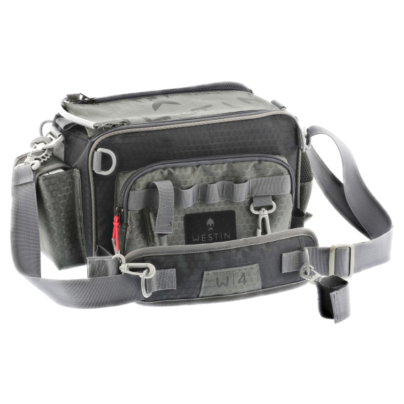 Westin W4 Super Finesse Bag 3 Boxes Medium Titanium Black ryhmässä Säilytys / Kalastuslaukut / Viehelaukut @ Sportfiskeprylar.se (A271-988-M)
