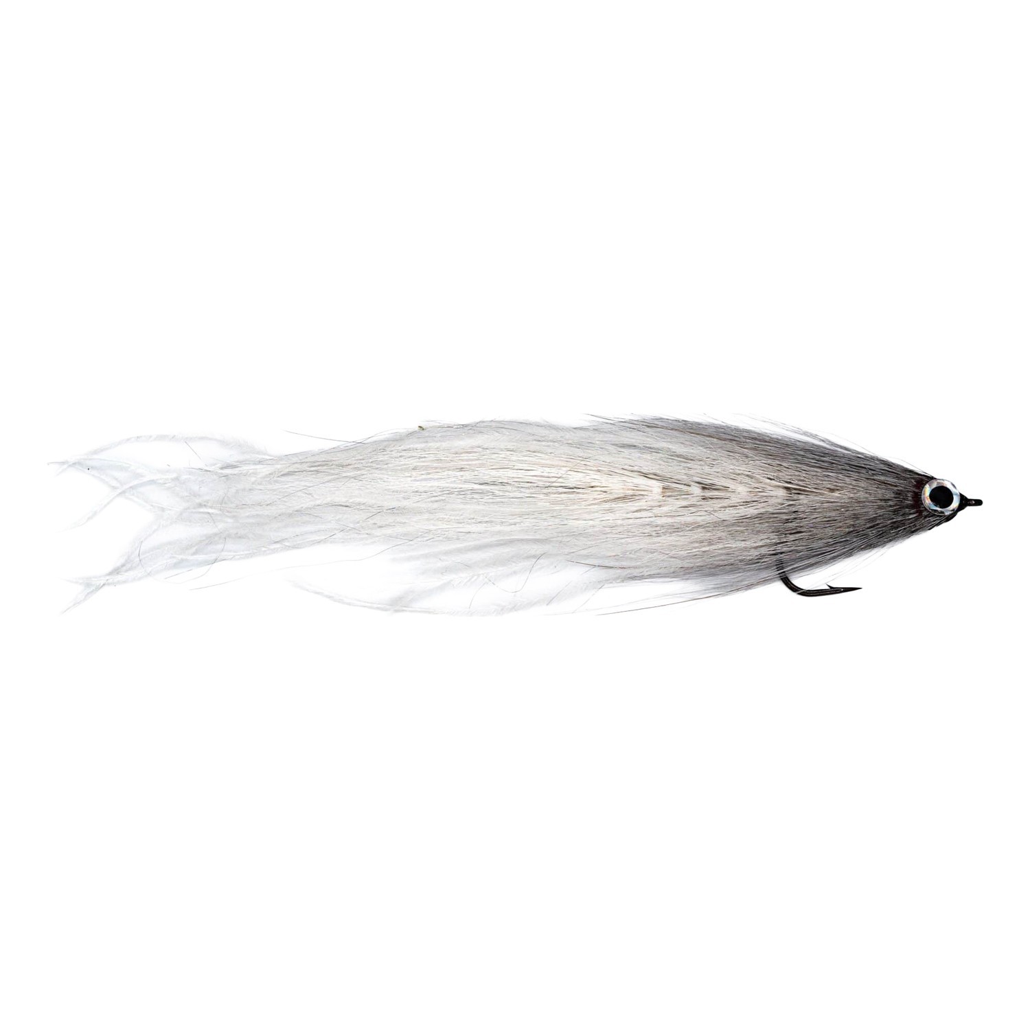 Vision Pike - Beast White/Grey fly #6/0 ryhmässä Vieheet / Perhot / Haukiperhot @ Sportfiskeprylar.se (A276900145-60)