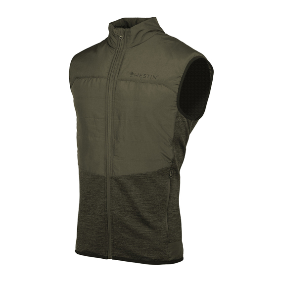Westin Thermo Knit Vest Beluga Green ryhmässä Vaatteet ja kengät / Vaatetus / Liivit @ Sportfiskeprylar.se (A291-1162-Sr)