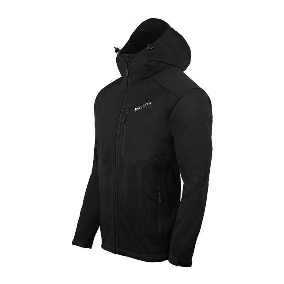 Westin Super Duty Softshell 2.0 Steel Black ryhmässä Vaatteet ja kengät / Vaatetus / Takit / Kuoritakit @ Sportfiskeprylar.se (A294-554-Sr)