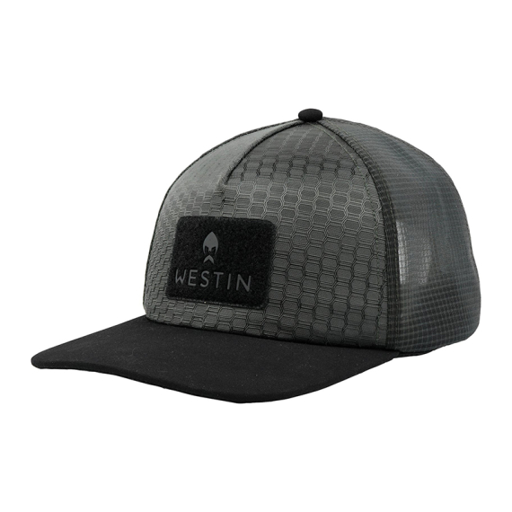 Westin Hexagon Cap One Size Steel Grey/Black ryhmässä Vaatteet ja kengät / Lippalakit ja päähineet / Lippikset @ Sportfiskeprylar.se (A305-1328-OS)