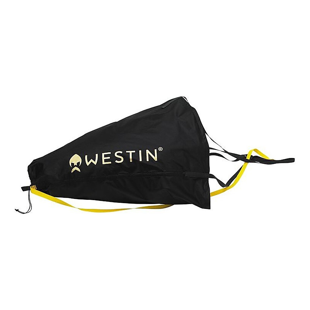 Westin W3 Drift Sock Large Black/High Viz. Yellow ryhmässä Työkalut ja tarvikkeet / Laahusankkurit @ Sportfiskeprylar.se (A43-388-L)
