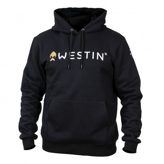 Westin Original Hoodie Black ryhmässä Vaatteet ja kengät / Vaatetus / Villapaidat / Hupparit @ Sportfiskeprylar.se (A62-386-Sr)