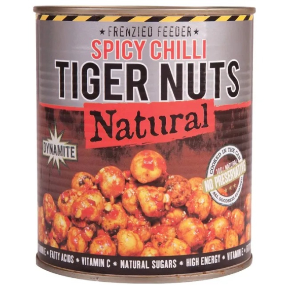 Dynamite Baits Frenzied Tiger Nuts Chilli Can 750g ryhmässä Vieheet / Boiliet, Hook-syötit & Mäski / Partikkelit @ Sportfiskeprylar.se (ADY040292)