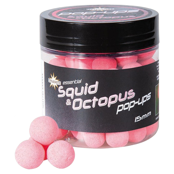 Dynamite Baits Squid & Octopus Fluro Pop-Ups ryhmässä Vieheet / Boiliet, Hook-syötit & Mäski / Pop up -syötit @ Sportfiskeprylar.se (ADY041610r)