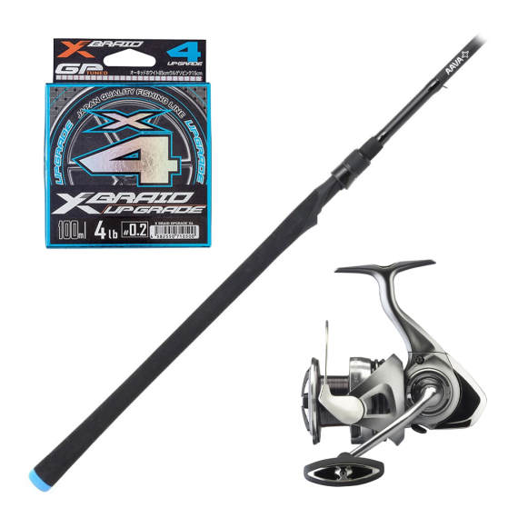 AAVA AINOA Seatrout Spinning Combo 9\' 8-30g ryhmässä Kalastussetit / Virvelisetit / Meritaimen Avokelasetti @ Sportfiskeprylar.se (AINOASEATROUTSET)
