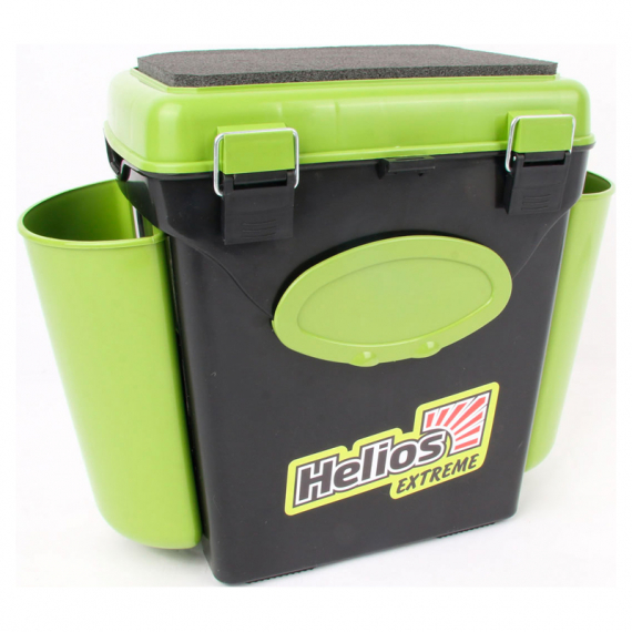 Helios Winter Box Fishbox 10L - Green ryhmässä Säilytys / Varustelaukut @ Sportfiskeprylar.se (B-156320)