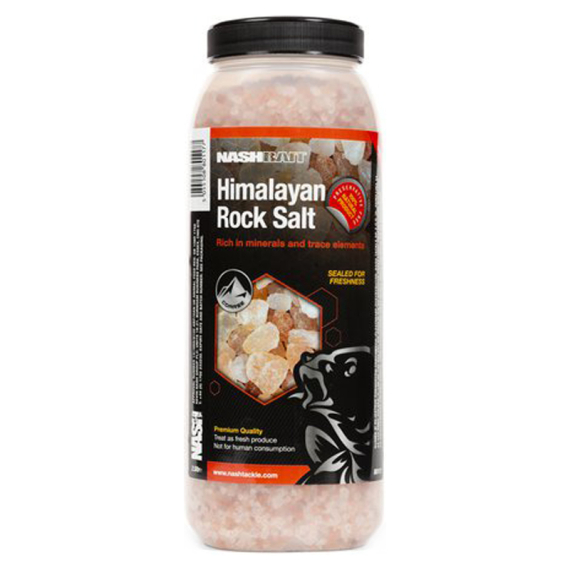 Nash Himalayan Rock Salt Coarse - 3kg ryhmässä Vieheet / Boiliet, Hook-syötit & Mäski / Partikkelit @ Sportfiskeprylar.se (B0117-TP)