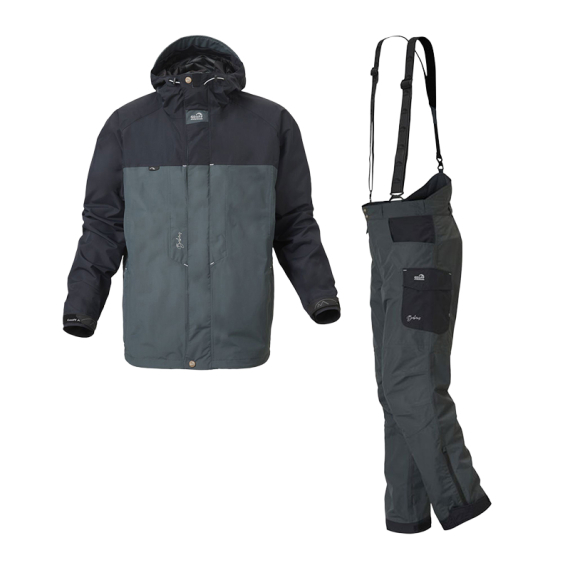 Geoff Anderson Barbarus 2 Suit - Black ryhmässä Vaatteet ja kengät / Vaatetus / Kalastusasut @ Sportfiskeprylar.se (BARBARUS2-PAKET)