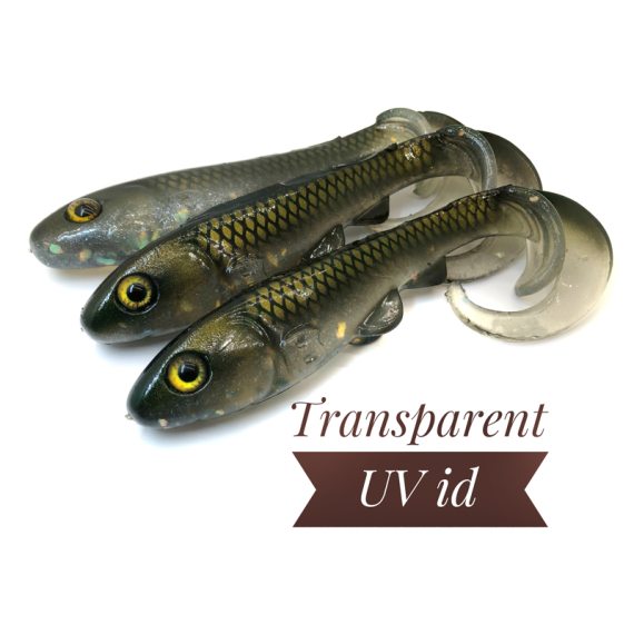 BoniBaits Happy Hybrid 24cm 57g - Transparent UV Id ryhmässä Vieheet / Jigit ja keinosyötit / Haukijigit @ Sportfiskeprylar.se (BBHH12)