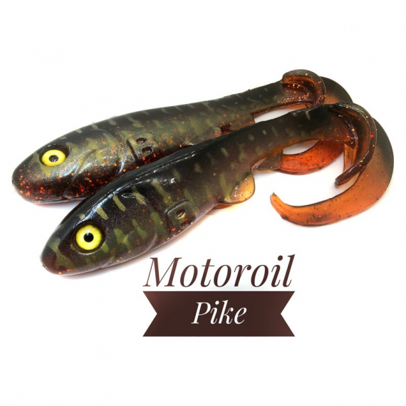 BoniBaits Happy Hybrid 28cm 88g - Motoroil Pike ryhmässä Vieheet / Jigit ja keinosyötit / Haukijigit @ Sportfiskeprylar.se (BBHHXL31)