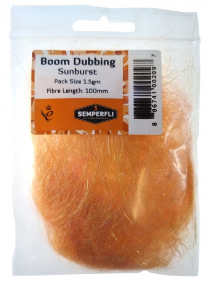 Semperfli Boom Dubbing - Sunburst ryhmässä Koukut & Tarvikkeet / Perhonsidonta / Perhonsidontamateriaalit / Dubbingit @ Sportfiskeprylar.se (BBOM100SNO)