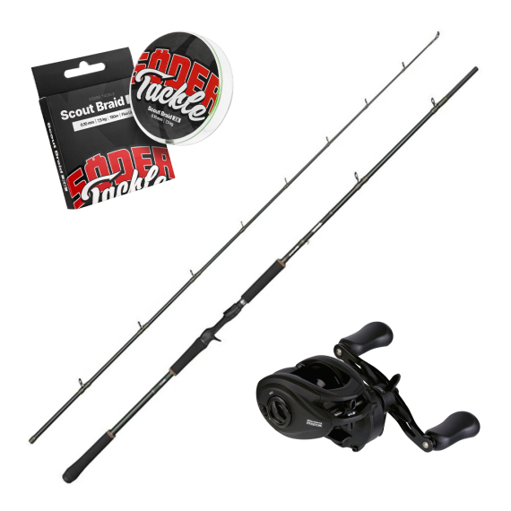 Abu Garcia Beast X2 & Max 5 Combo 8\'6\'\' 60-230g ryhmässä Kalastussetit / Heittokalastussetit / Hyrräkelasetit Hauki @ Sportfiskeprylar.se (BEASTX2MAX5COMBO)
